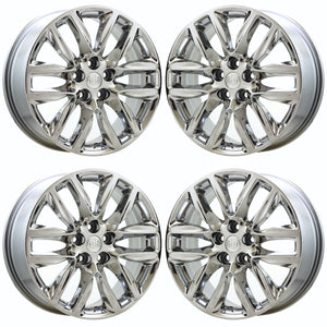 19" Buick Envision PVD Chrome wheels rims Factory OEM set 4152 EXCHANGE