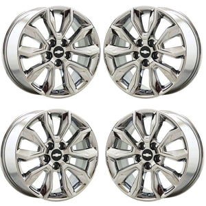 17" Chevrolet Trailblazer PVD Chrome Wheels Rims Factory OEM set 14039 EXCHANGE