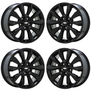 17" Chevrolet Trailblazer Black wheels rims Factory OEM set 14039