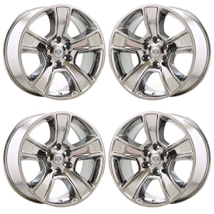 20" Ram 1500 Truck PVD Chrome wheels rims Factory OEM set 2676