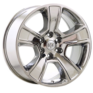 20" Ram 1500 Truck Bright Chrome wheels rims Factory OEM set 2676