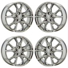 Load image into Gallery viewer, 20&quot; Jeep Grand Cherokee Bright Chrome wheels rims Factory OEM set 9138 EXCHANGE
