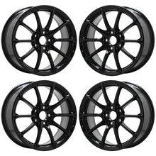 Load image into Gallery viewer, 17&quot; Alfa Romeo Giulia Black wheels rims Factory OEM set 58135 EXCHANGE
