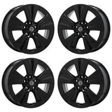 Load image into Gallery viewer, 17&quot; Nissan Leaf Sentra Black wheels rims Factory OEM set 62608 EXCHANGE
