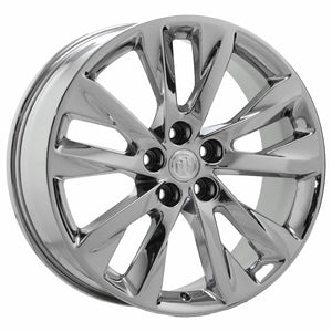 20" Buick Envision PVD Chrome wheels rims Factory OEM set 4163