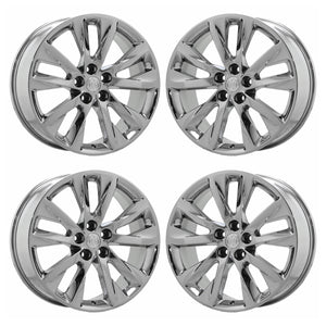 20" Buick Envision Bright Chrome wheels rims Factory OEM set 4163