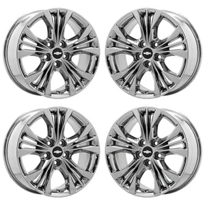 18" Chevrolet Impala PVD Chrome wheels rims Factory OEM set 5710 5612