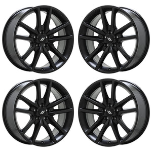 20" Dodge Charger Challenger Satin Black wheels rims Factory OEM 2712 EXCHANGE