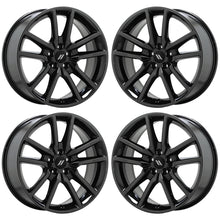 Load image into Gallery viewer, 20&quot; Dodge Charger Challenger PVD Black Chrome wheels Factory OEM set 2712
