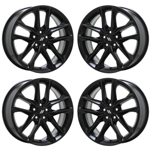 20" Dodge Charger Challenger Satin Black wheels rims Factory OEM 2005 EXCHANGE