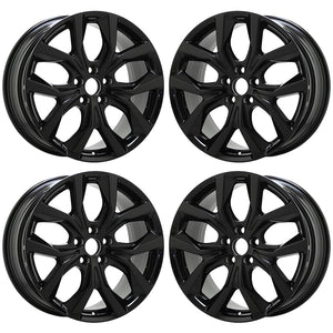 20" Acura MDX Black wheels rims Factory OEM set 95086 71674 EXCHANGE