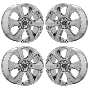 21" Land Rover Range Rover PVD Chrome wheels rims Factory OEM set 72318 EXCHANGE