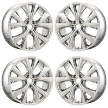 Load image into Gallery viewer, 19&quot; Hyundai Santa Fe PVD Chrome wheels rims Factory OEM set 70910 EXCHANGE
