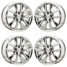 Load image into Gallery viewer, 17&quot; Infiniti Q50 Bright Chrome wheels rims Factory OEM set 73763 EXCHANGE
