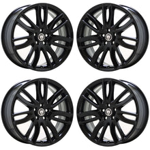 Load image into Gallery viewer, 19&quot; Jaguar XF Black wheels rims 2016-2022 Factory OEM set 59925 EXCHANGE
