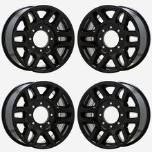 Load image into Gallery viewer, EXCHANGE 18&quot; Ford F250 F350 SRW Black wheels rims Factory OEM set 10099
