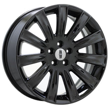 Load image into Gallery viewer, 20&quot; Lincoln MKS MKX PVD Black Chrome wheels rims Factory OEM set 3764 EXCHANGE
