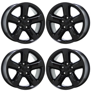 20" Dodge Ram 1500 Truck Black wheels rims Factory OEM set 2267 EXCHANGE