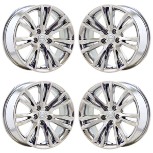 18" Chrysler 300 RWD PVD Chrome wheels rims Factory OEM set 2536 EXCHANGE