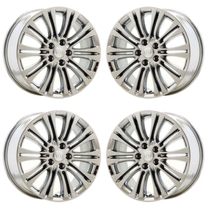 18" Buick Verano PVD Chrome wheels rims Factory OEM set 4112 EXCHANGE