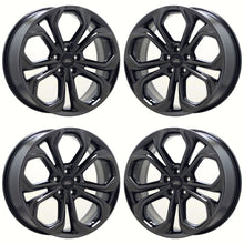 Load image into Gallery viewer, 20&quot; Ford Taurus Black Chrome wheels rims Factory OEM set 3926B
