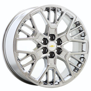 21" Chevrolet Blazer PVD DuraChrome wheels rims Factory OEM set 14085 EXCHANGE