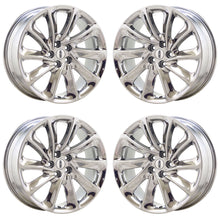 Load image into Gallery viewer, 20&quot; Lincoln Aviator PVD Chrome wheels rims Factory OEM set 10188 EXCHANGE
