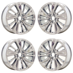 20" Acura MDX PVD Chrome wheels rims Factory OEM set 71838