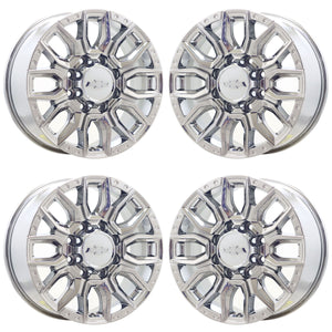 20" Chevy Silverado 2500 3500 PVD Chrome wheels rims Factory OEM set EXCHANGE