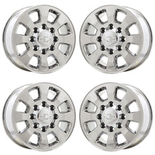 Load image into Gallery viewer, 18&quot; Chevrolet Silverado 2500 3500 PVD Chrome wheels rims OEM set 5501 EXCHANGE
