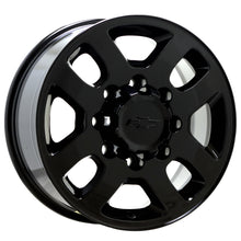 Load image into Gallery viewer, 18&quot; Chevrolet Silverado 2500 3500 Black wheels rims OEM set 4 5502 EXCHANGE
