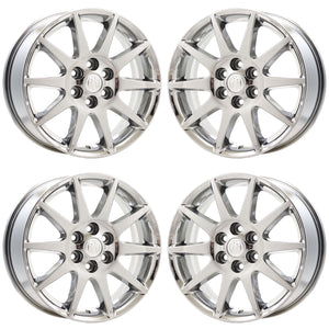 19" Buick Enclave Bright Chrome wheels rims Factory OEM set 4131