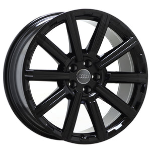 20" Audi Q7 Gloss Black wheels rims Factory OEM Set 58988