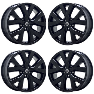 18" Nissan Murano Black wheels rims Factory OEM set 62562 EXCHANGE