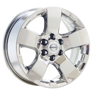 16" Nissan Frontier Xterra Bright Chrome wheels rims Factory OEM 62510 EXCHANGE