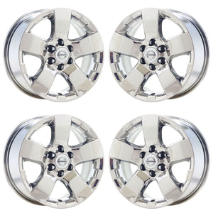 16" Nissan Frontier Xterra PVD Chrome wheels rims Factory OEM set 62510 EXCHANGE