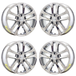 17" Nissan Juke PVD Chrome wheels rims Factory OEM set 4 62719 EXCHANGE