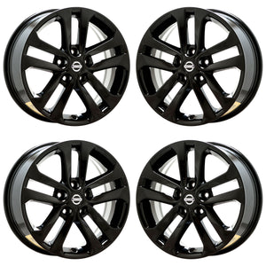 17" Nissan Juke Black wheels rims Factory OEM set 62559