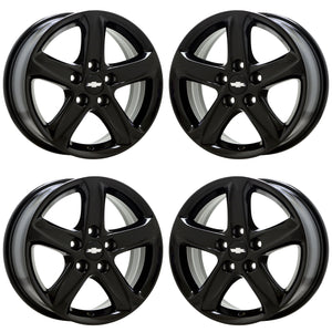 16" Chevrolet Malibu Black wheels rims Factory OEM set 5885 EXCHANGE