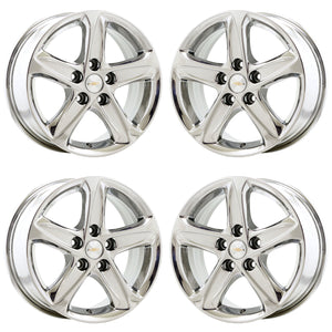 16" Chevrolet Malibu PVD Chrome wheels rims Factory OEM set 5885