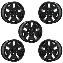 Load image into Gallery viewer, 17&quot; Jeep Wrangler Black wheels rims Factory OEM Set5 9118 EXCHANGE
