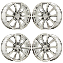 Load image into Gallery viewer, 18&quot; Infiniti G37 Q60 Bright Chrome wheels rims Factory OEM set 73742
