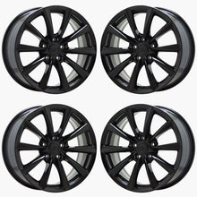 Load image into Gallery viewer, 18&quot; Infiniti G37 Q60 Gloss Black wheels rims Factory OEM set 73742 EXCHANGE
