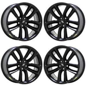 20" Dodge Charger Challenger Black wheels rims Factory OEM set 2526 2653