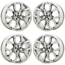 Load image into Gallery viewer, 19&quot; Land Rover Discovery Sport PVD Chrome wheels rims OEM set 72262 EXCHANGE
