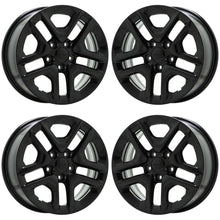 Load image into Gallery viewer, 16&quot; Jeep Compass Renegade Black wheels rims Factory OEM set 9185
