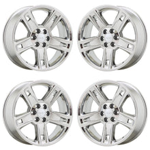 Load image into Gallery viewer, 22&quot; Silverado Tahoe Sierra Escalade PVD Chrome wheels rims Factory OEM set 5664
