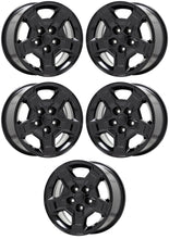 Load image into Gallery viewer, 17&quot; Jeep Gladiator Mojave Wrangler Black wheels rims Factory OEM set5 9259
