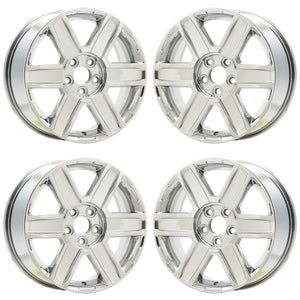 18" GMC Terrain PVD Chrome wheels rims Factory OEM set 5450 EXCHANGE