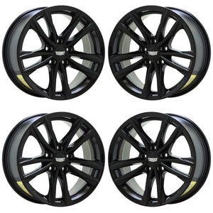 17" Cadillac CT4 Black wheels rims Factory OEM set 4857 96917 EXCHANGE